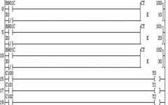 
					4.PLC采用计数器组成顺序延时接通电路。