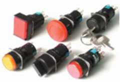 
	电路中用的按钮开关以及按钮颜色代表的意义